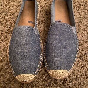 Old Navy Denim Slip-on Espadrilles Sz 8